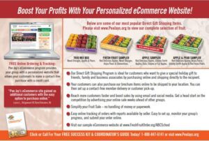 A flyer for the personalized ecommerce website.